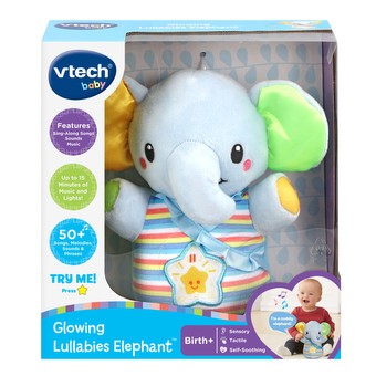 Vtech baby glowing cheap lullabies elephant